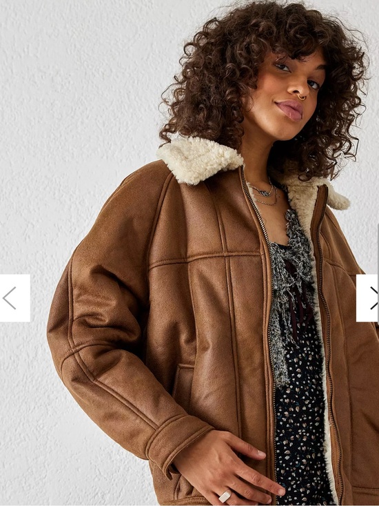 Urban Outfitters Jackets & Blazers - BDG Faux Suede Harrington Jacket Size L